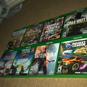 Xbox one games and console